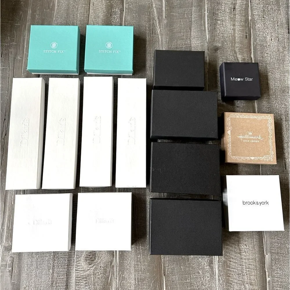 15-pc Jewelry Gift Storage Bundle Lot